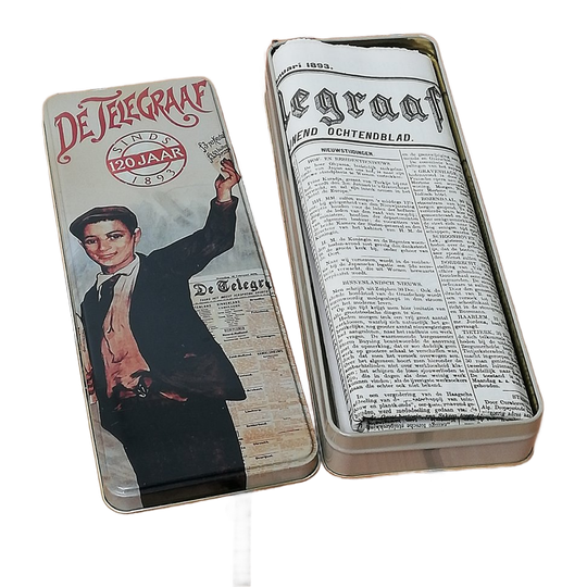 Blik 120 Jaar De Telegraaf – Incl. Kranten 1