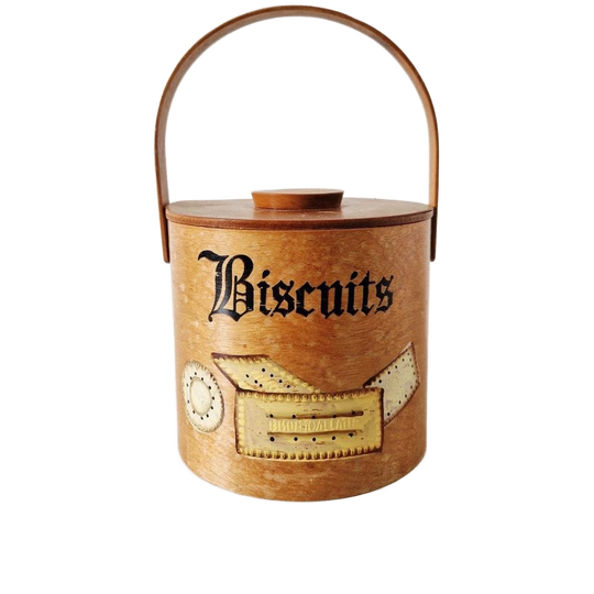 Vintage Koekdoos Koektrommel Biscuits Trommel 1
