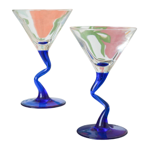 Zigzag Martini Glazen