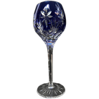 Prachtig Blauw Kristallen Wijnglas Stars Of Midnight, Ontwerp Horst Belda thumbnail 1