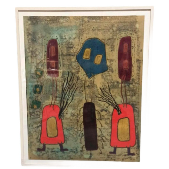 Dite Bultje Schilderij, Ingelijst, 79 Cm X 97 Cm 1