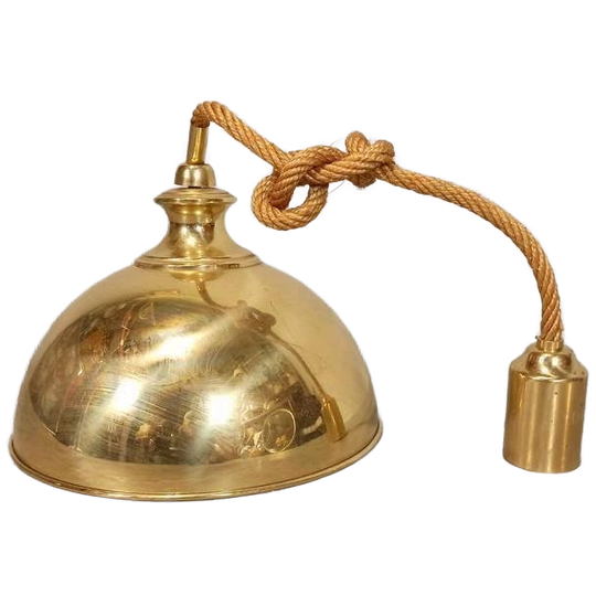 Vintage Gouden Hanglamp 1