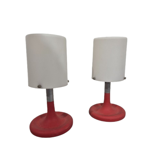 Set Vintage IKEA B0010 Postmoderne Tafellampen 1