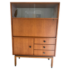 Vintage Highboard - Vitrinekast - Bureau thumbnail 1