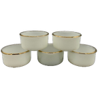 Set Arcopal Arlequin Cups Crème/goud 5 Stuks thumbnail 1