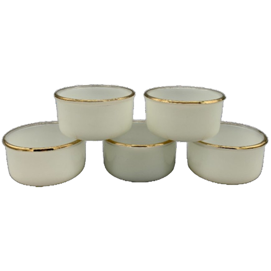 Set Arcopal Arlequin Cups Crème/goud 5 Stuks 1