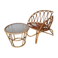 Bamboe Rotan Set Van Rohe Noordwolde