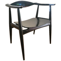 Vintage Ch 35 Stoel Van Hans J. Wegner Voor Carl Hansen 1959