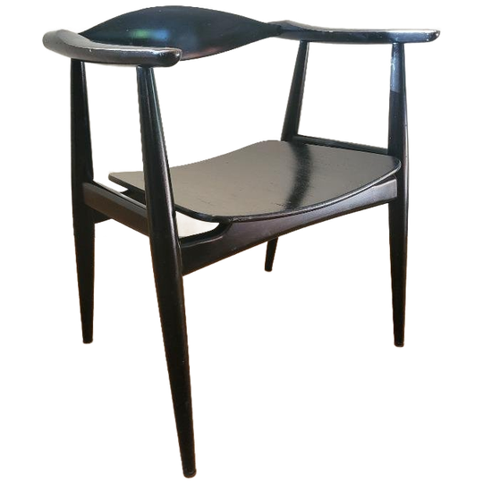 Vintage Ch 35 Stoel Van Hans J. Wegner Voor Carl Hansen 1959 1