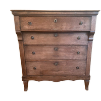 Oud Hollandse Eiken Ladenkast Commode Shabby Chic