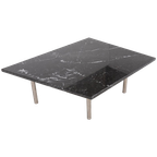 1980’s Unique Architectural Marble Coffee Table, Italy thumbnail 1