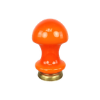 Vintage Oranje Glazen Tafellamp thumbnail 1