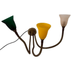 Rob Nollet - Deja Vu Nijmegen - Wall Mounted Lamp - Goosneck (triple) - Glass Shades, Dutch Design thumbnail 1