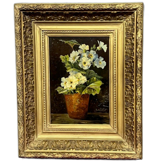 Pieter In't Hout (1879-1965) "stilleven Met Bloemen". 1