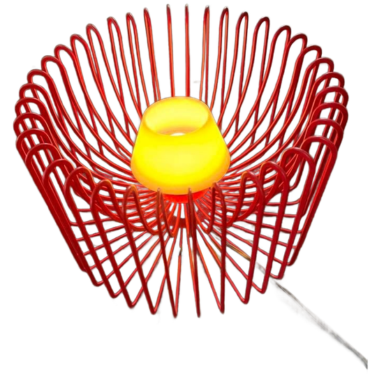 Vintage IKEA Ehlen Johansson Fruitschaal Lamp 1