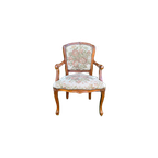 Dames Fauteuil In Queen Ann Of Louis Xvi Stijl. thumbnail 1