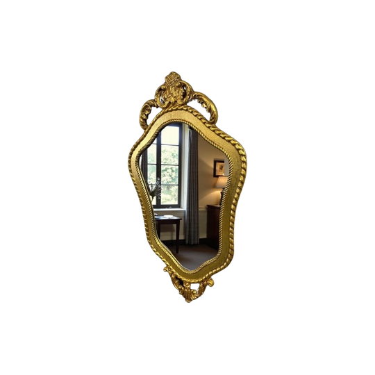 Vintage Gouden Barok Spiegel / Wandspiegel 1