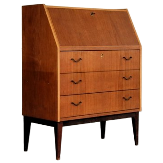 Vintage Secretaire | Kast | Jaren 60 | Zweden 1