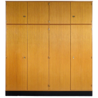 Grote Hoge Vintage Design Kledingkast In Teak, 1960s thumbnail 1