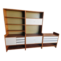 Poul Cadovius Klm System Vintage Modulair Teak Wit