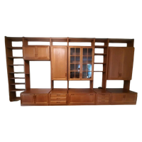 Teakhouten Wandmeubel - Deens Design