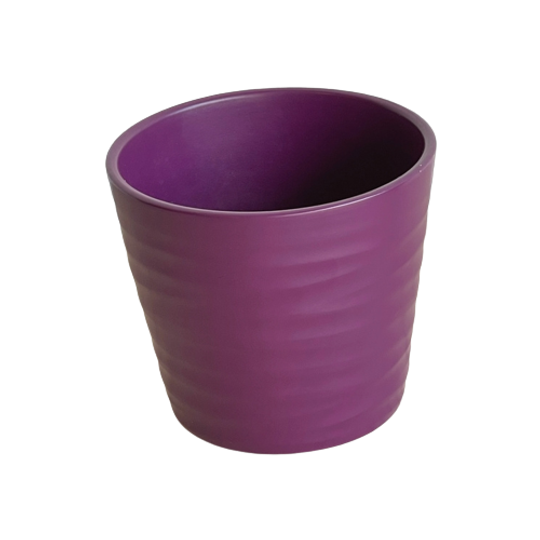 Paarse Bloempot Vintage 1
