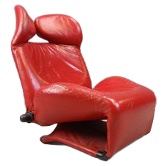 Wink Easy Chair Designed By Toshiyuki Kita For Cassina, 1980s 1
