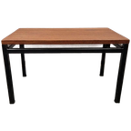 Strakke Vintage Bijzettafel Pastoe Stijl Jaren 60 Teakhout thumbnail 1