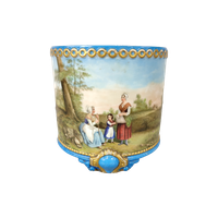 Bloempot In Sèvres Stijl