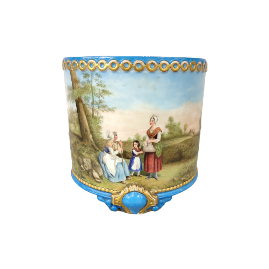 Bloempot In Sèvres Stijl 1
