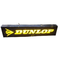 Toffe Dunlop Banden Lichtbak, Lichtreclame.