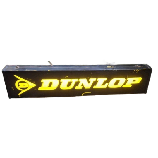 Toffe Dunlop Banden Lichtbak, Lichtreclame. 1
