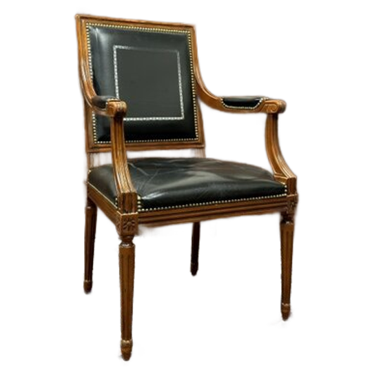 Klassiek Engelse Chesterfield Stoel 1