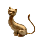 Grote Messing Poes thumbnail 1