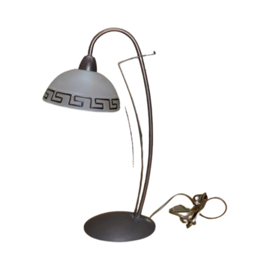 Schemerlamp Metaal En Glas 1