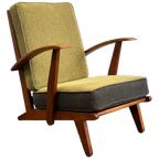 Vintage Fauteuil, Mid Century, Nederland 1950's thumbnail 1