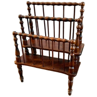 Antieke Lectuurbak Magazinehouder Canterbury