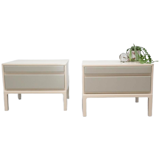 Set Vintage Nachtkastjes | Jaren 70 1