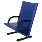 T-Line Fauteuil By Burkhard Vogtherr For Arflex Jaren 80 thumbnail 1