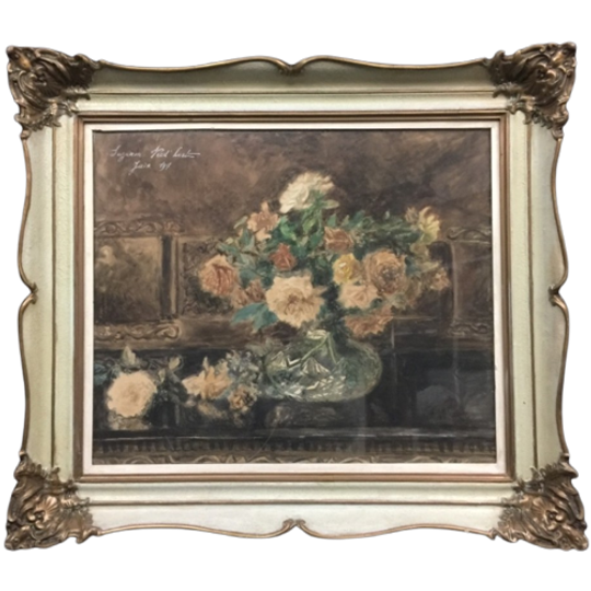 Schilderij «stilleven Met Rozen». Aquarel. 1
