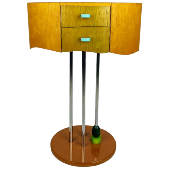 Postmodern Geel Design Kastje 1990s 1