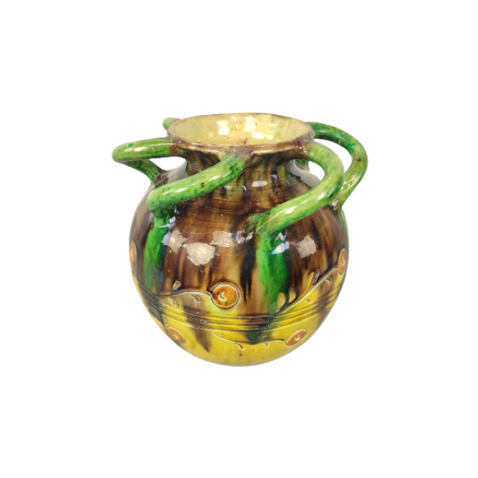 Vaas In Vlaams Aardewerk 20cm 1