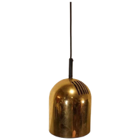 Vintage Design Gouden Hanglamp, Vrieland (?)