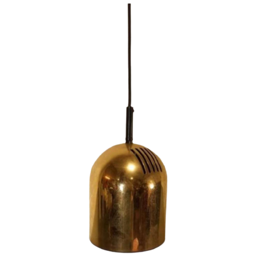 Vintage Design Gouden Hanglamp, Vrieland (?)