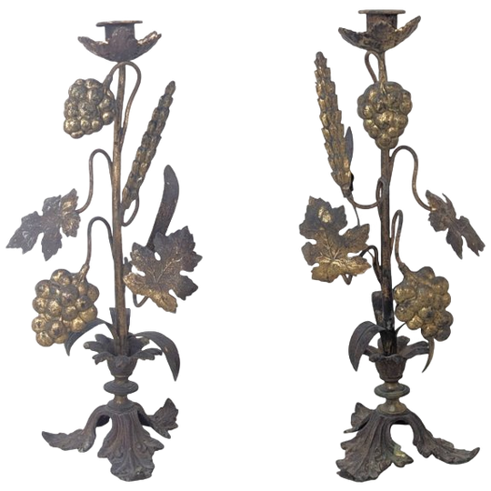 Antieke Kandelaars – Kerkkandelaars - (ke12) 1