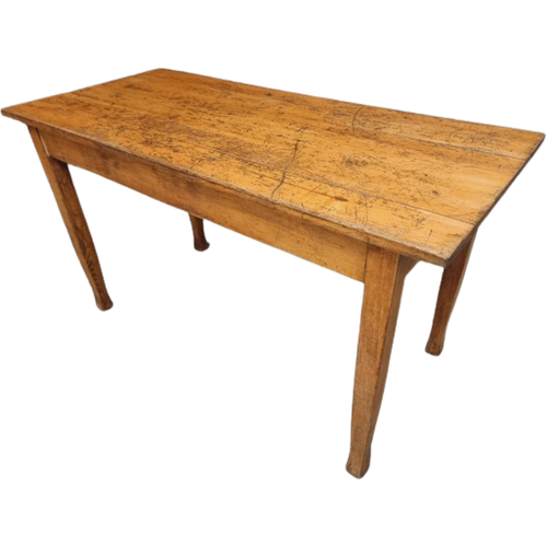 Oude Tafel Eettafel Sidetable Beukenhout 65 X 140 Cm