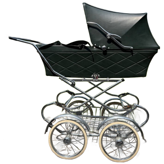 Retro Kinderwagen Uit 1968 Met Wieg En Kinderwagen 1