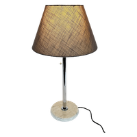 Mid Century Modern - Tafellamp - Marmeren Voet - 3E Kwart 20E Eeuw