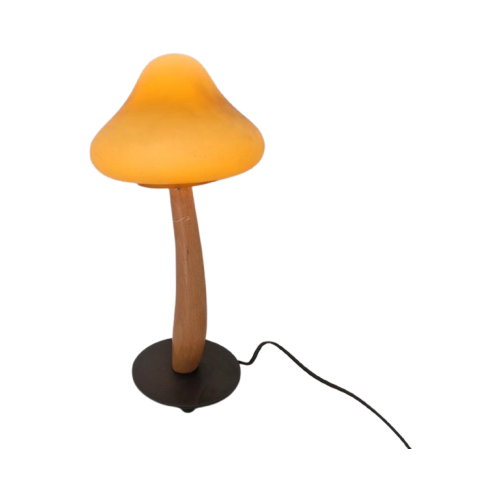 Vintage Mushroom Lamp Design Jaren 80