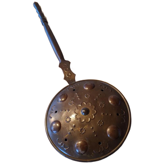 Chique Antiek Bedpan Koper 1